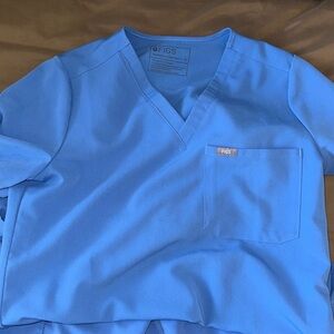 Figs light blue women’s scrubs